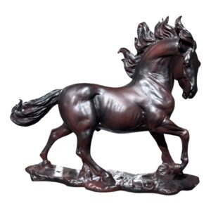 Escultura Caballo Ébano